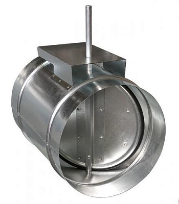 Заслонки АЗД круглые под электропривод